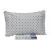 Lenzuola Matrimoniali Somma 100% percalle di puro cotone – Completo letto - Corinne - Azzurro