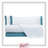 Lenzuola Piazza e Mezza - Cogal - Shake 1779 Azzurro - Completo letto