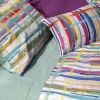 Lenzuola Piazza e Mezza - Fazzini – Fili - Multicolor - Completo letto
