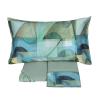 Lenzuola Piazza e Mezza - Fazzini – Paracas - Celadon Verde - Completo letto