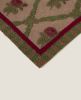 Plaid Coperta Frati Home in lana cotta per divano, poltrona o letto Old Style Bordeaux