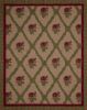 Plaid Coperta Frati Home in lana cotta per divano, poltrona o letto Old Style Bordeaux