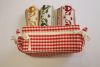 Set Cestino Pane + 3 Asciugapiatti Misto Lino Jaquard 