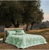Trapunta Invernale Una Piazza e Mezza - Lunaria - Medium Green - Fazzini
